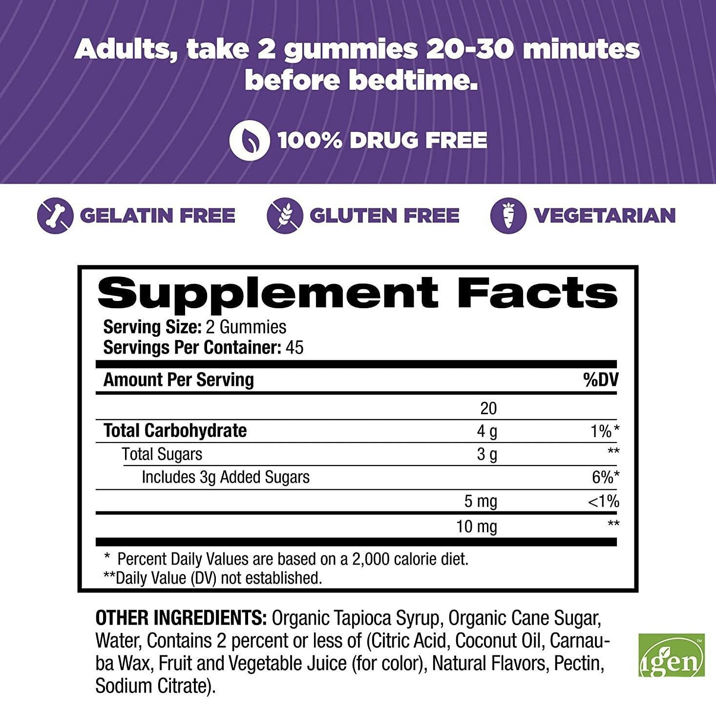 Melatonin Sleep Gummies (10MG)